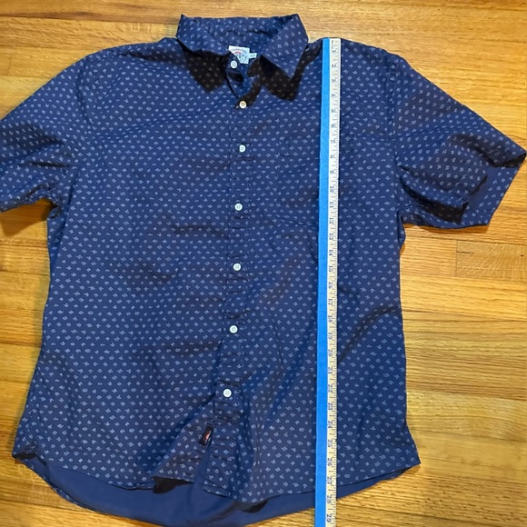 Faherty short sleeve Men’s Shirt XXL  All Over Print Blue 
(A3 - Picture 4 of 10